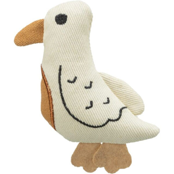 Jucărie pentru pisici Trixie - Pasăre din poliester, 13 cm