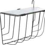 Hranitor Metalic Negru cu Capac pentru Rozătoare - Trixie 25x18x12 cm