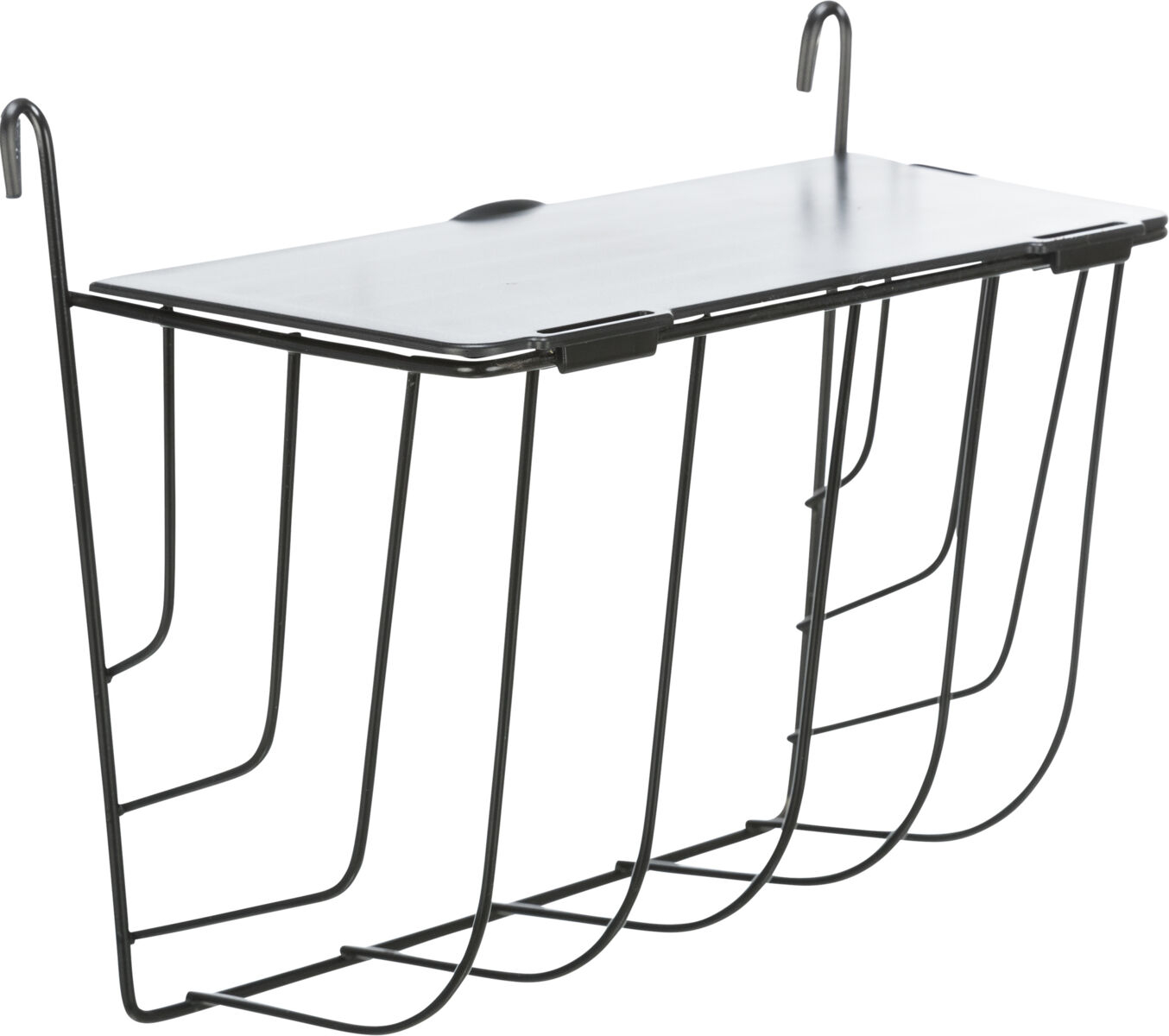 Hranitor Metalic Negru cu Capac pentru Rozătoare - Trixie 25x18x12 cm Hranitor Metalic Negru cu Capac pentru Rozătoare - Trixie 25x18x12 cm