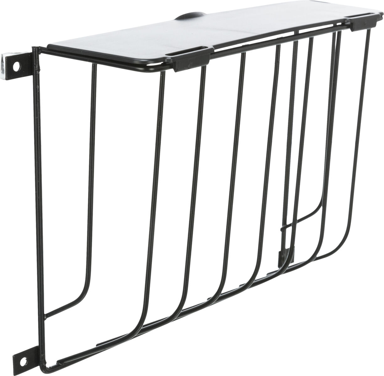 Hranitor Metalic cu Capac pentru Rozătoare - Trixie, 22x16x6 cm, Negru Hranitor Metalic cu Capac pentru Rozătoare - Trixie, 22x16x6 cm, Negru