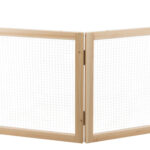Tarc interior din lemn și metal pentru cobai, 4 elemente 60x30 cm