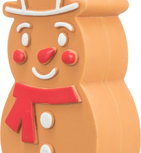 Jucărie pentru câini Trixie, Turta Dulce din latex, 11 cm, Xmas
