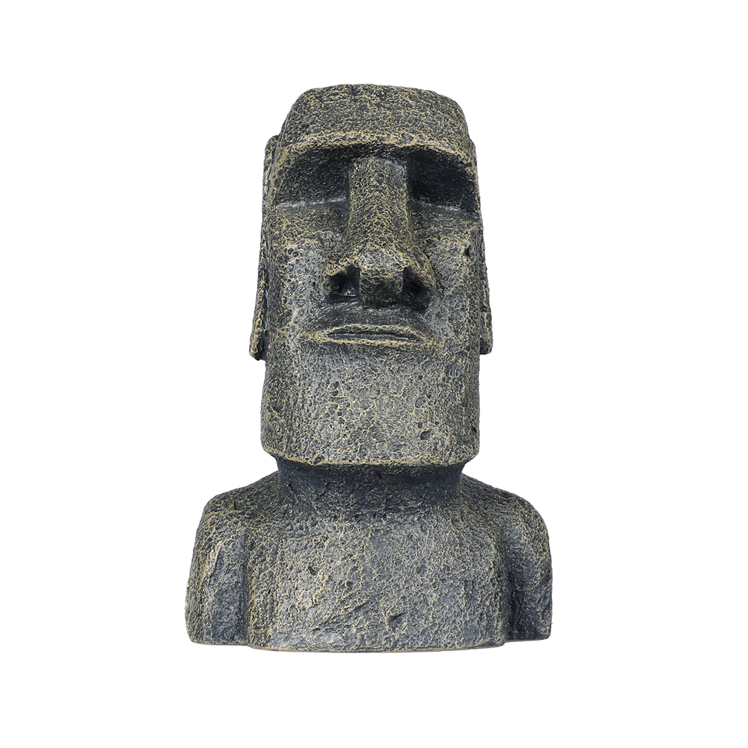 Statuie Moai Din Insula Pastelui pentru Acvariu, Aqua Della 11x9x17 cm Statuie Moai Din Insula Pastelui pentru Acvariu, Aqua Della 11x9x17 cm