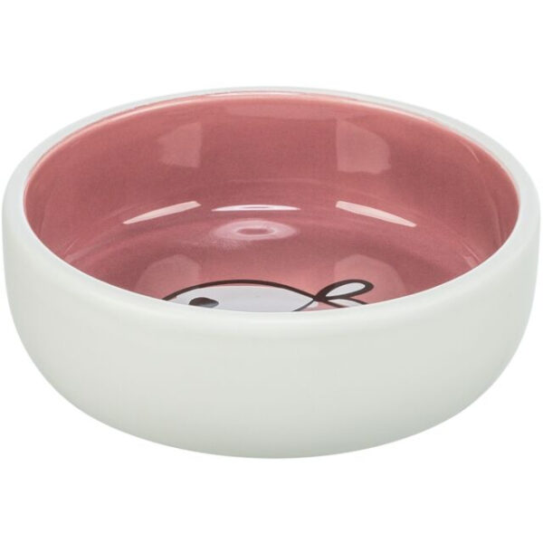 Castron Ceramic Igienic pentru Pisici 0.3 l - Trixie, Diverse Culori