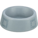 Castron Ceramic Trixie pentru Câini, 1L, 20cm, Gri/Albastru