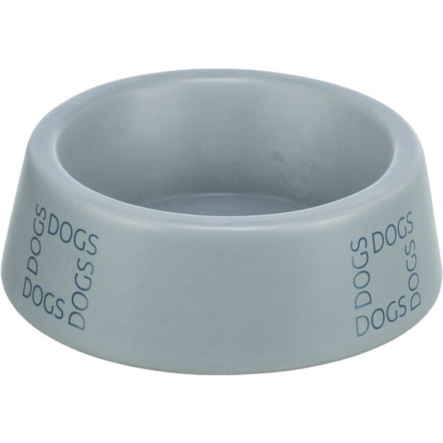 Castron Ceramic Trixie pentru Câini, 1L, 20cm, Gri/Albastru Castron Ceramic Trixie pentru Câini, 1L, 20cm, Gri/Albastru