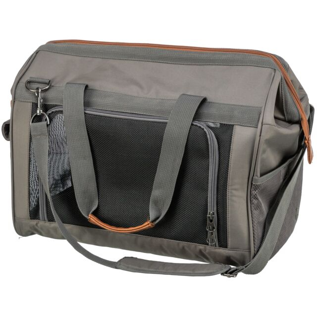 Geantă de Transport Trixie Finlay, Negru/Gri, 43x26x32 cm, 10 kg Geantă de Transport Trixie Finlay, Negru/Gri, 43x26x32 cm, 10 kg