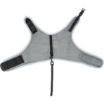 Ham și Lesă Trixie Elastică, Gri, 24-42 cm, Confort și Siguranță - imagine 2