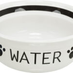 Castron Ceramic Trixie cu Inscripția "Water" - 25 cm