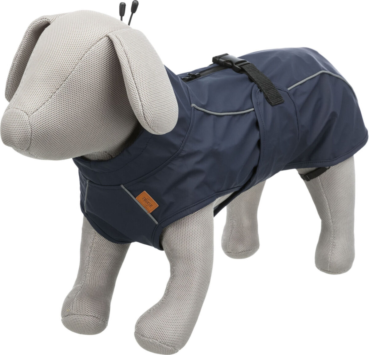 Pelerină de Ploaie Trixie Be Nordic Husum XS, Albastru, 30 cm