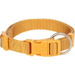 Zgarda Trixie Premium Reglabilă Galben Curry, XS-S 22-35 cm