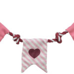 Jucărie pentru câini Valentine's Day - Frânghie cu noduri 50 cm Trixie