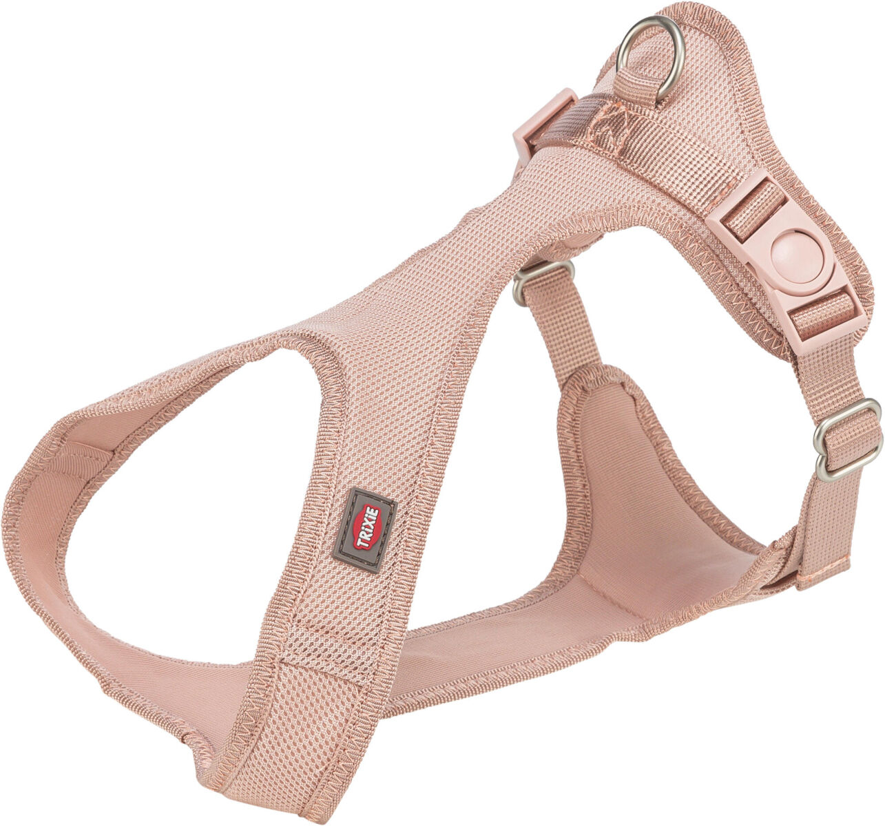 Ham Trixie Comfort Soft Touring pentru câini, Roz Pal, S: 33-50 cm Ham Trixie Comfort Soft Touring pentru câini, Roz Pal, S: 33-50 cm