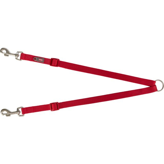 Lesă Dublă Premium Trixie, Reglabilă, 40-70 cm, Roșie pentru Câini Lesă Dublă Premium Trixie, Reglabilă, 40-70 cm, Roșie pentru Câini