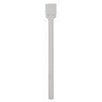 Bat Plat Duvoplus pentru Pasari, Plastic Alb, 22 cm, Confortabil