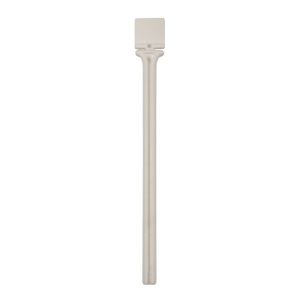Băț Plat Duvoplus pentru Colivie, 40 cm, Plastic Alb, Confortabil