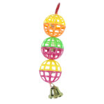 Minge Colorată cu Clopoței pentru Păsări - Duvoplus, 15 cm