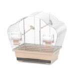 Colivie pentru pasări Duvoplus Natural Beta Mini, Bej 36.5x20x34cm