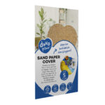 Hartie Abraziva Duvoplus pentru Colivie Pasari - 8 buc, 21x35cm