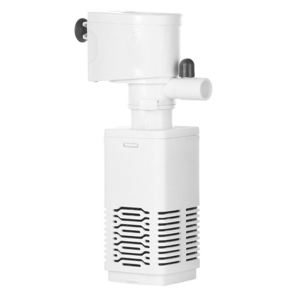 Filtru Intern Estetic Tiny Filter 400 pentru Acvarii de 10-60L, Alb