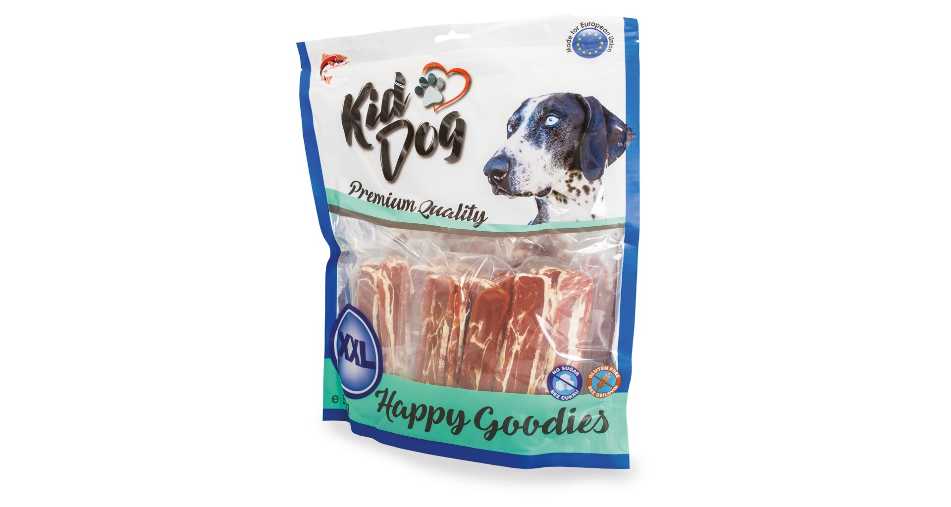 Fileuri Delicioase de Vită pentru Câini, 500 g - KidDog Fileuri Delicioase de Vită pentru Câini, 500 g - KidDog