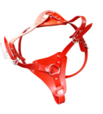 Ham Piele Ajustabil Exotic-K, 74-92 cm, 25 mm, Roșu - imagine 2