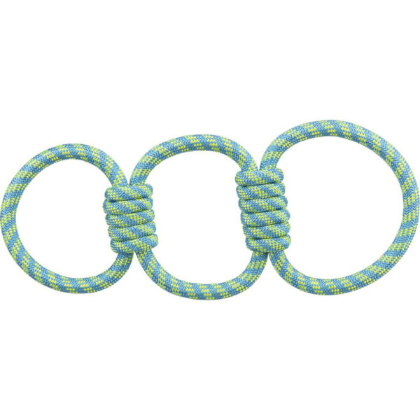 Jucărie Interactivă Pentru Câini Tugger, 42 cm, Albastru Petrol/Lime