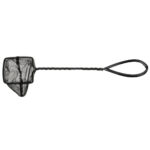 Minciog Acvariu V, 25 cm, Negru - Aqua Della, Maner Lung, Durable