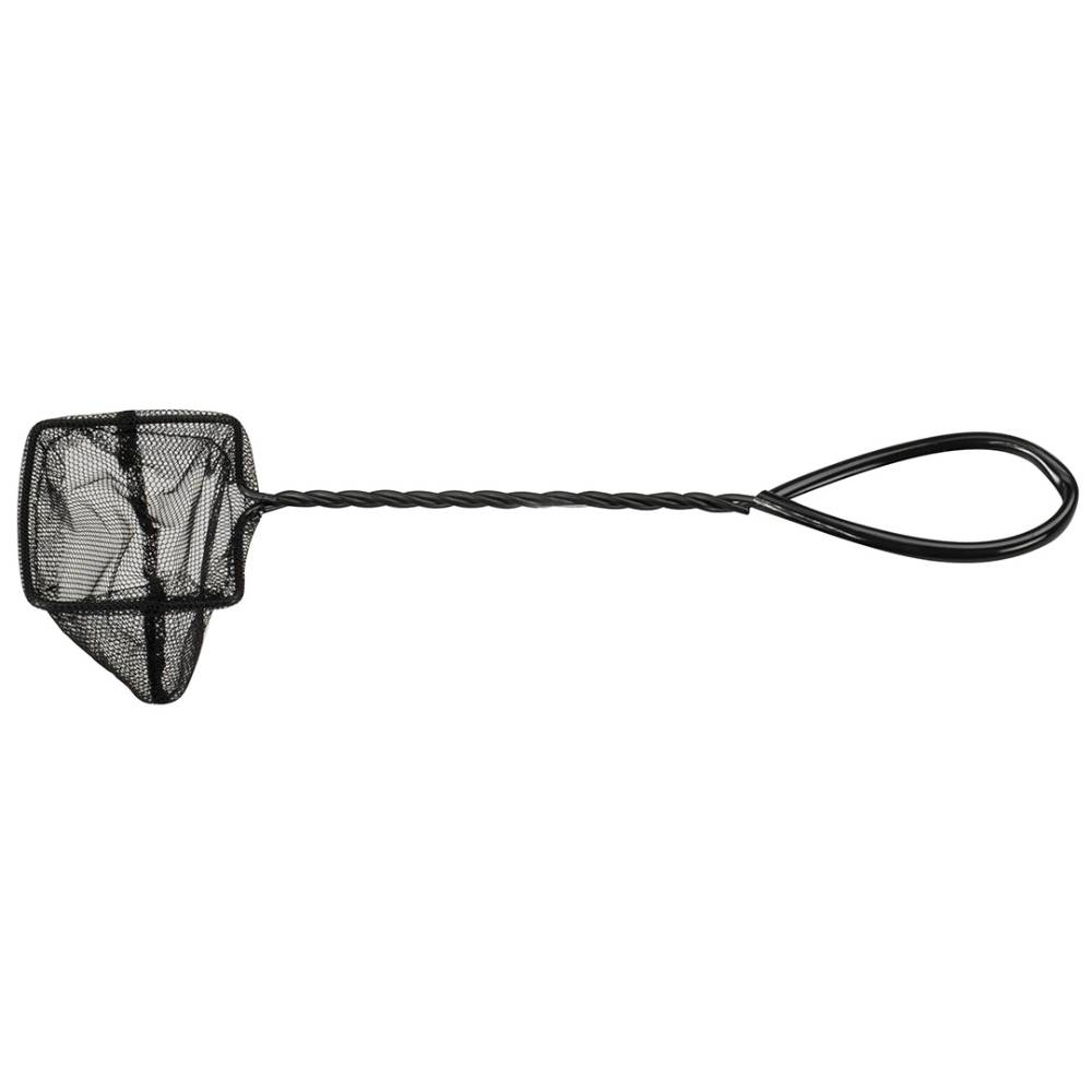 Minciog Acvariu V 20 cm Negru, Maner Lung, Plasa Durabila - Aqua Della Minciog Acvariu V 20 cm Negru, Maner Lung, Plasa Durabila - Aqua Della