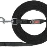 Lesa Trixie Tracking 5m Negru - Confort și Siguranță pentru Câini