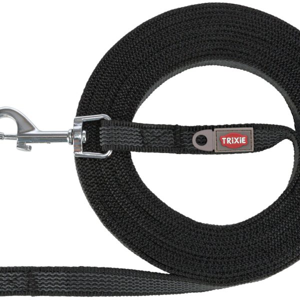 Lesa Trixie Tracking 5m Negru - Confort și Siguranță pentru Câini