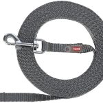 Lesa Trixie Extra Light-Weight 15 m Gri Grafit pentru Câini Mici