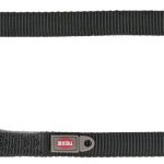 Lesa Trixie Premium Neagră 1m/25mm cu Buclă Neopren