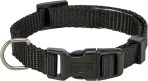 Zgarda Trixie ajustabilă pentru câini, XS-S, 22-35 cm, Negru
