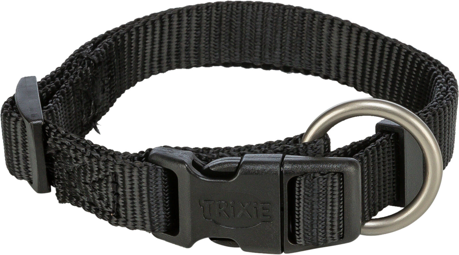 Zgarda ajustabilă Trixie pentru câini, M-L, 35-55 cm, Negru Zgarda ajustabilă Trixie pentru câini, M-L, 35-55 cm, Negru