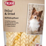 Recompense Trixie din Scalp de Bivol Uscat, 12 cm, 200 g