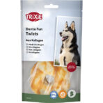 Recompense pentru câini Twists cu carne de pui și colagen, 85 g Trixie