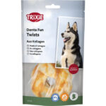 Recompense pentru câini Twists cu carne de pui și colagen, 85 g Trixie
