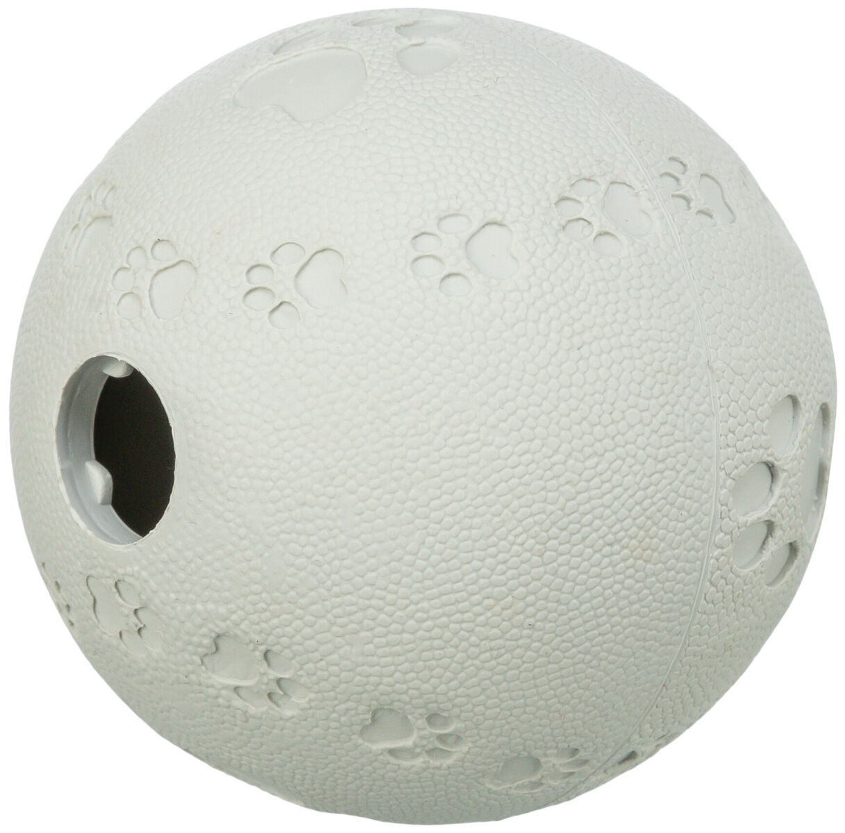 Minge pentru câini Trixie, cu recompense, cauciuc, 9 cm, gri Minge pentru câini Trixie, cu recompense, cauciuc, 9 cm, gri
