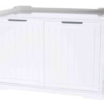 Casa pentru pisici Trixie - Refugiu elegant din MDF, Alb, 75x51x53cm