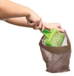 Pungi Igienice Compostabile pentru Pisici - 3 Role, 10 Bucăți Trixie - imagine 2