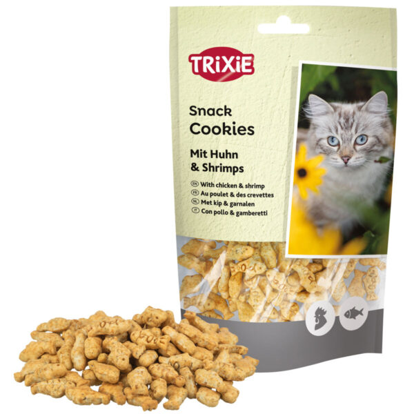 Biscuiți Trixie cu Pui și Creveti pentru Pisici - 50 g