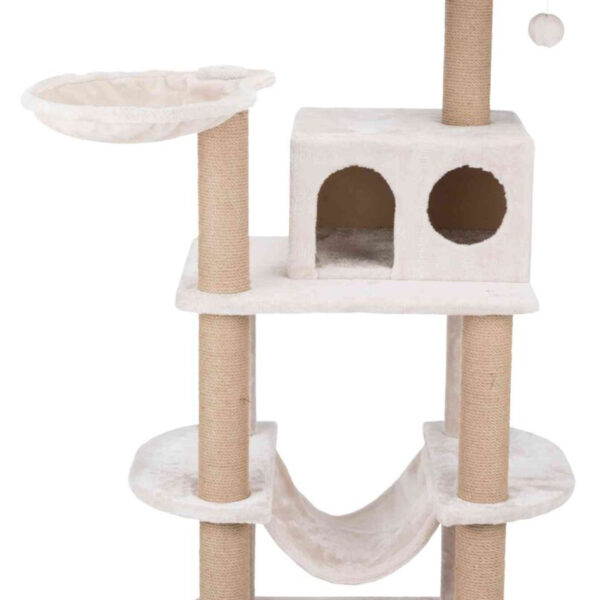 Cat Tree Federico Trixie, 60x50x142 cm, Gri Deschis pentru pisici