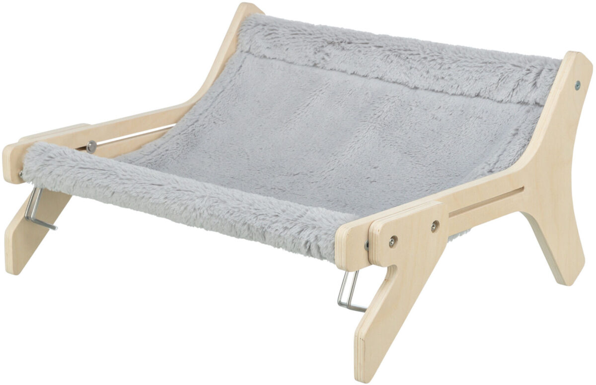 Hamac pentru Pisici TRIXIE, 47x24x38 cm, Gri, Confort și Relaxare