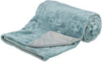 Patura Barry Trixie, 150x100cm, Albastru/Gri - Confort pentru caini