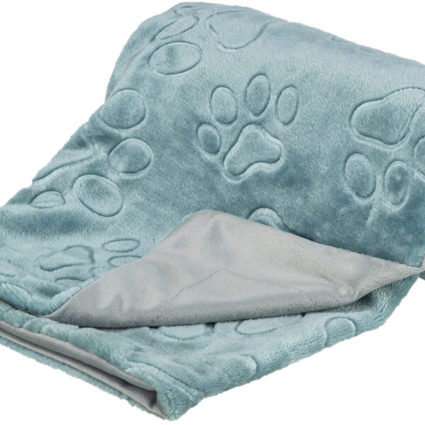 Pătura Barry Trixie, 100x75cm, Albastru/Gri - Confort pentru câini