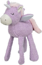 Jucărie pentru câini Trixie - Unicorn din plus, 33 cm, cu sunet
