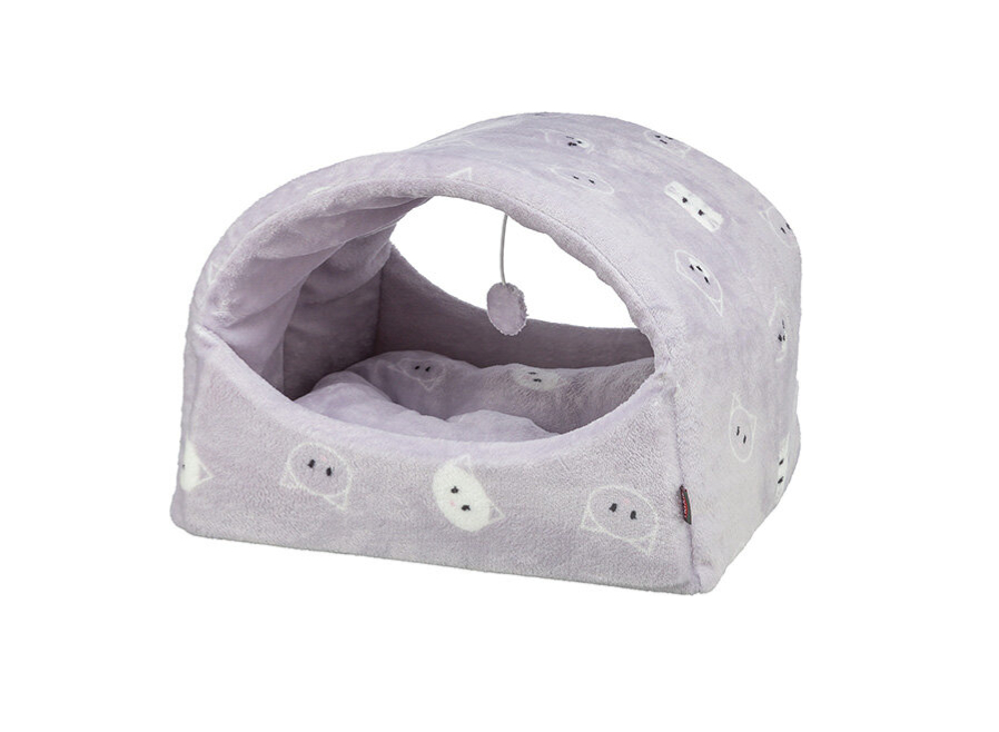 Culcus pentru Pisici Trixie Mimi, 42x35x35 cm, Lila - Confort și Stil Culcus pentru Pisici Trixie Mimi, 42x35x35 cm, Lila - Confort și Stil