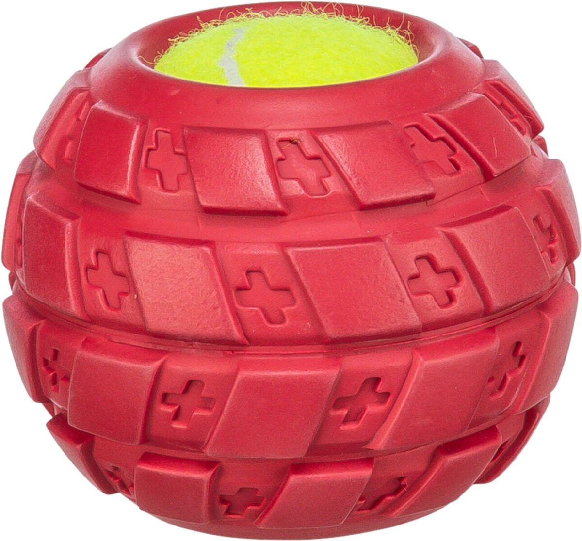 Minge Tenis în Anvelopă Cauciuc pentru Câini - Trixie, 7.5 cm