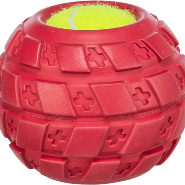 Minge Tenis în Anvelopă Cauciuc pentru Câini - Trixie, 7.5 cm